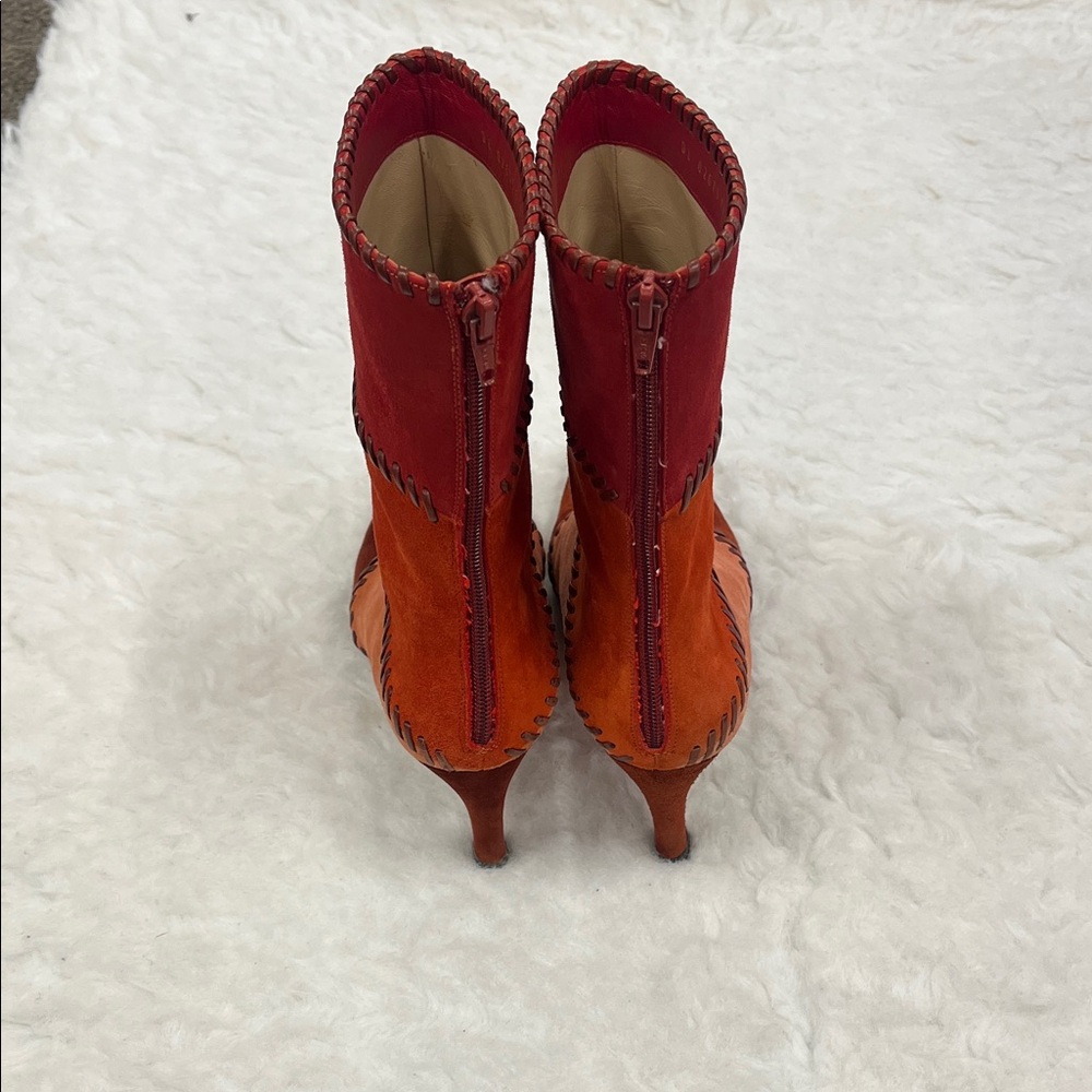 Salvatore Ferragamo Suede Ankle Boots View 3